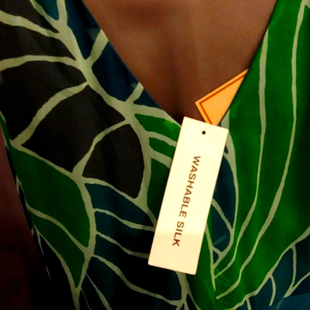 Beautiful Jonathan Martin Washable Silk Dress - Picture 6 of 6